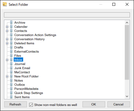 SSIS Email Source - Tree view